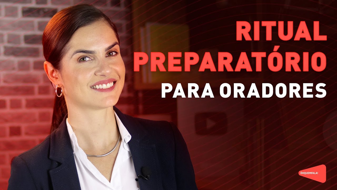 RITUAL PREPARATÓRIO para Oradores | Óh Quem Fala