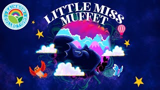 Little Miss Muffet 🕷️ | The Rainbow Collections 🌈| Lullaby Soothing Songs for Sleep Visualiser