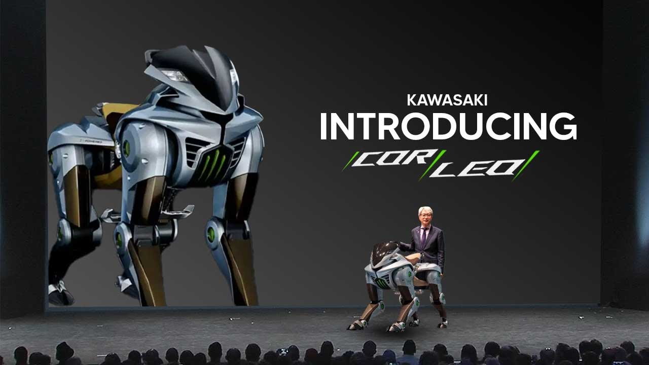 Kawaskis New CORLEO Robot Takes The Internet By Storm (Robotic Horse)