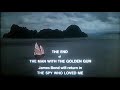 DVD Closing To The Man With The Golden Gun UK DVD