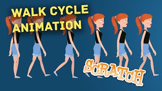 Scratch Walk Cycle Animation Tutorial (Full Lesson)