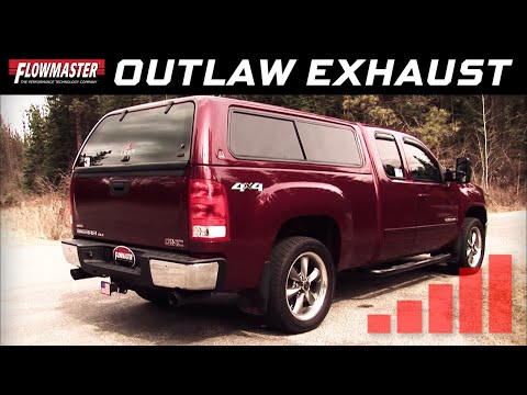 2009-13 GM Silverado/Sierra 1500 5.3L - Outlaw Cat-back Exhaust System 817688