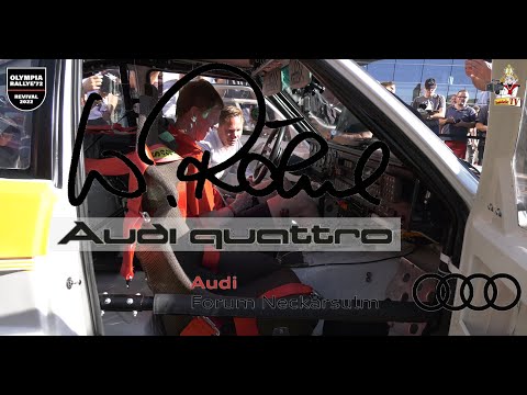 Walter Röhrl - Audi Quattro - Audi Forum Neckarsulm - Olympia Rallye 72'