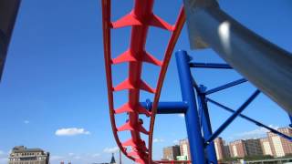 Mike's View on the Soarin Eagle @ Coney Island NY 082812