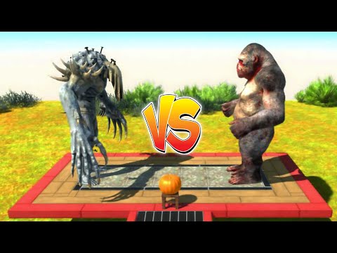 INFERNALS TEAM Vs MUTANT PRIMATES TEAM 🔥 Which One Better Than ? - Animal Revolt Battle Simulator