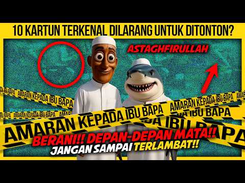 10 KARTUN TERKENAL KORANG DILARANG UNTUK DITONTON? PART 2