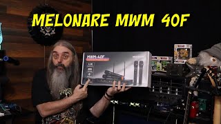 Melonare MWM 40F Quad Wireless Microphone System Review