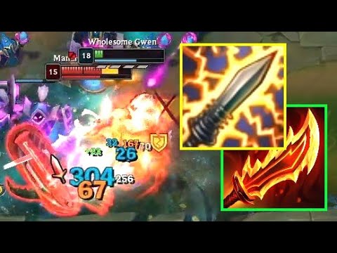 Gwen + Statikk Shiv + Rageblade