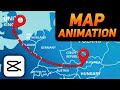 Map Travel Animation In CapCut PC