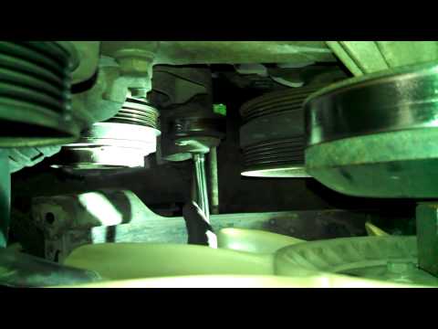 Air conditioning belt replacement tip GMC Chevrolet Trucks 4.8L 5.3L 6.0L Sierra 1500 2500 Tahoe
