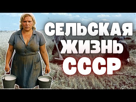 Жизнь в деревне СССР: труд, быт и сила, державшая страну