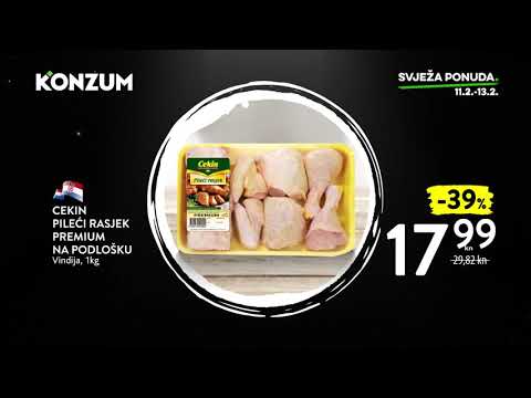 Konzum ponuda za početak tjedna od 11.02.2019.