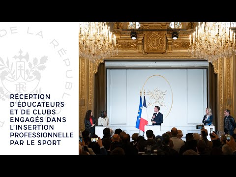 Recepção de educadores e clubes engajados na inserção profissional no esporte.