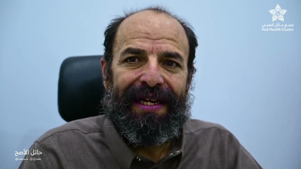 مشاعر مستفيد بعد إنقاذ قدمه من البتر 