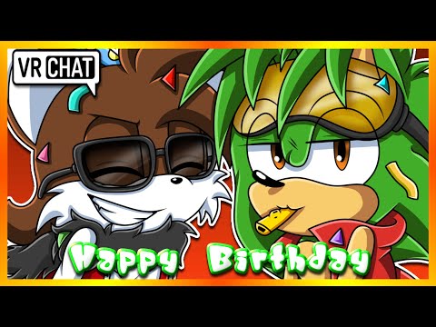 HAPPY BIRTHDAY REDDASHFOX (aka MANIC MANIAC!) - VRChat Celebration Stream