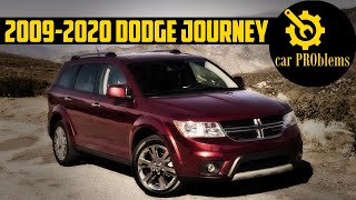 2009-2020 Dodge Journey Problems - Top 7 Dodge Journey Issues