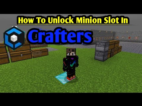 Unlock Minion Slots in Craftersmc SkyBlock!