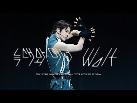 250823 TIMA in Macau [Wolf - EXO] Covered By Songha 4K Fancam
