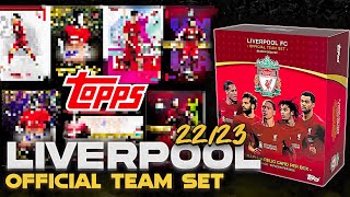 TOPPS LIVERPOOL FC TEAM SET 22/23 BREAK!