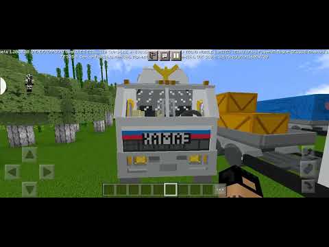 Обзор на мод КамАЗ из фильма Дальнобойщики в майнкрафте от @COOLRPPROEKTS