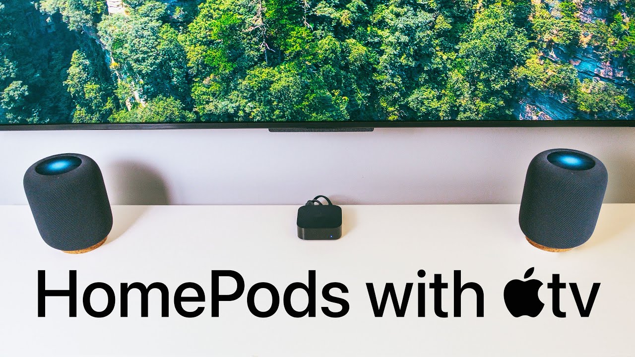 Are HomePods the best TV audio for an Apple smart home?
