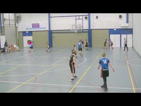 Basketball MU16-1 oefenwedstrijd Den Helder Noordkop - Alkmaar Guardians 13-03-17