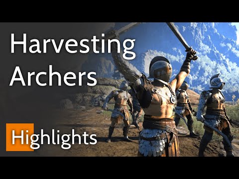 Resisting Ranged Spam - Nodachi Highlights - Dimachaeri, Monks, Fenrirs - Conqueror's Blade