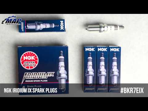 NGK Iridium One Step Colder Spark Plugs (BKR7EIX) for 02-05 Subaru WRX | 2667