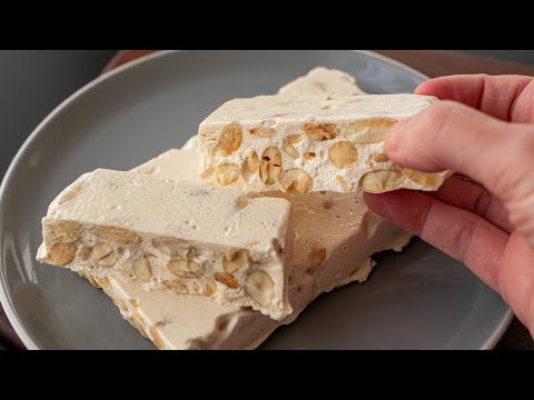 , title : 'Quick, easy nougat for holidays and Christmas 🎄! No baking, surprise your family!'