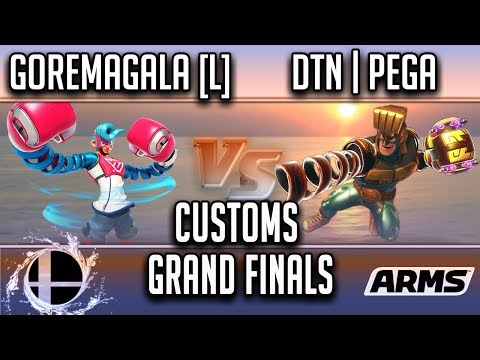 Smash n Splash 4 ARMS: StDx|GoreMagala [L] (Spring Man) vs DTN|Pega (Max Brass) Customs Grand Finals