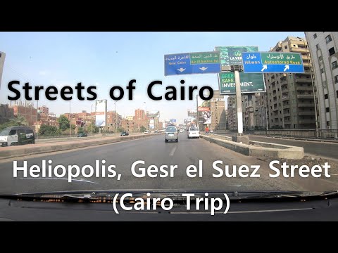 Streets of Cairo - Heliopolis, Gesr el Suez Street (3km/2mi), Egypt 🇪🇬