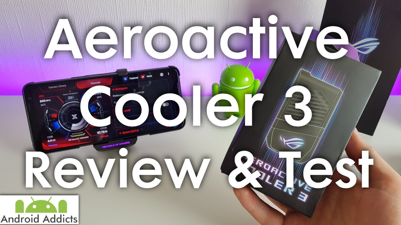Asus Rog Phone 3 Aeroactive Cooler 3 Review & Test