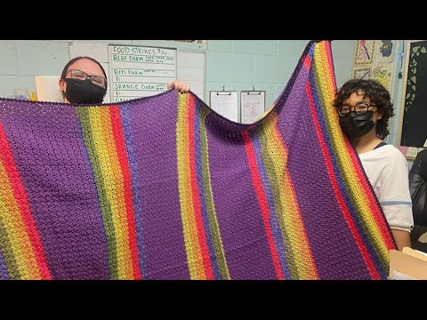 Lexington Prison Inmates Crochet Blankets For Homeless Youth