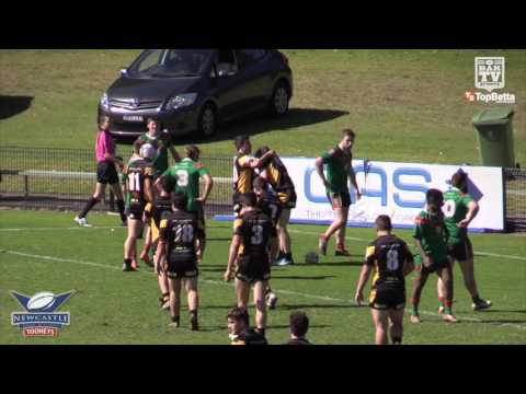 2016 Newcastle RL Round 15 Under 19's Highlights - Western Suburbs Rosellas v Cessnock Goannas