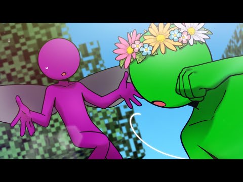 "Flower Crown💐~" - Animation vs. Minecraft Short Comic Dub! part 2