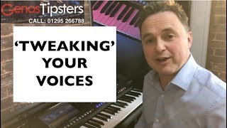 How to ‘tweak’ sounds on Yamaha Genos