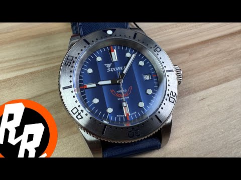 Squale 1545 Steel Blue 300m Swiss Made (Exquisite Timepieces)