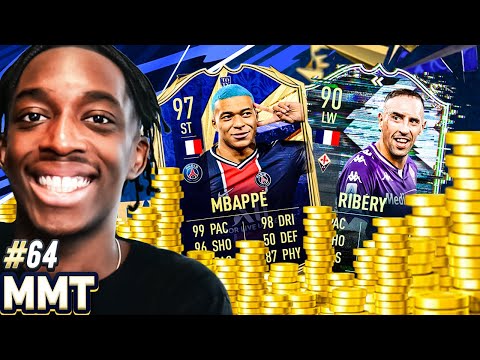 6 MILLION COINS SPENT! TOTY MBAPPE AND FLASHBACK RIBERY JOIN THE TEAM! 💲🤑💰S2- MMT #64