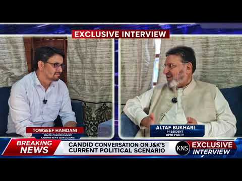 “Chief Minister OmarAbdullah was given a full mandate by the people of J&K, including a full majority, but he has not been able to do justice to that mandate, as is evident on the ground. The National Conference had also promised during the election campaign that it would fight for the restoration of Article 370, but now even statehood is nowhere in sight,” said J-K Apni Party president #AltafBukhari in an interview with #KNS Senior Correspondent Tawseef Hamdani.