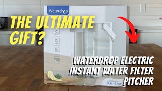 The Ultimate Gift? Waterdrop Electric Instant Water Filter Pitcher