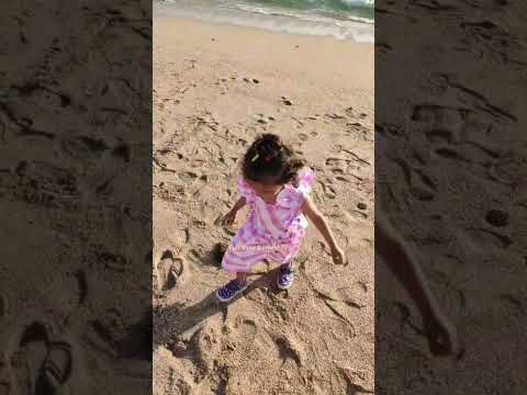 jenu enjoying in beach ⛱️ 😎