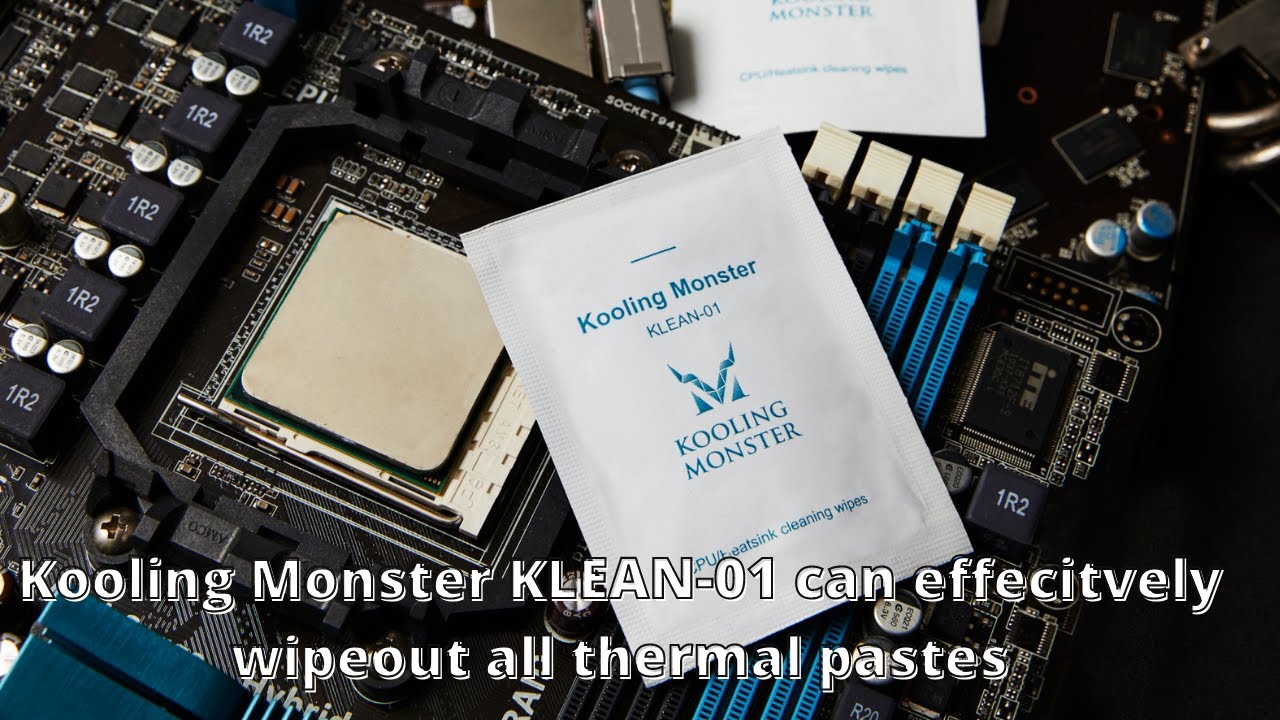 Kooling Monster KLEAN-01 can effecitvely wipeout all thermal pastes?