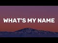 What's My Name (Red Version) (From 