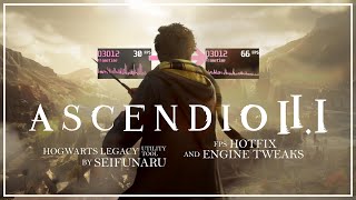 Hogwarts Legacy Performance Hotfix Mod - Ascendio 2.1 comparison