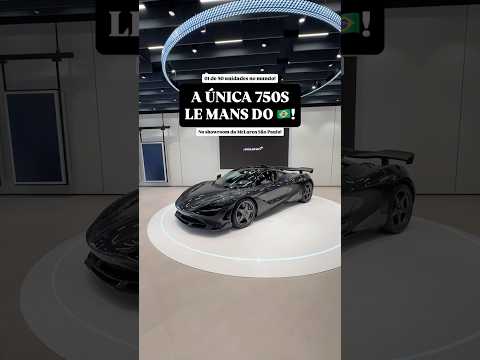 A ÚNICA MCLAREN 750S LE MANS do BRASIL!