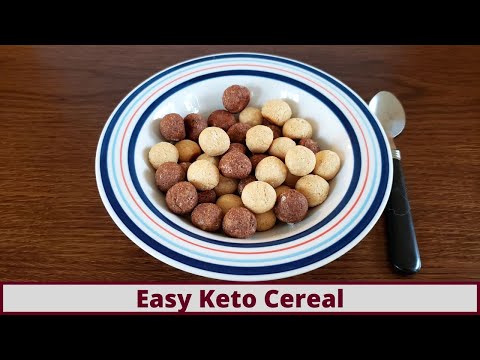 Easy and Delicious Keto Cereal (Gluten Free and Nut Free Options)