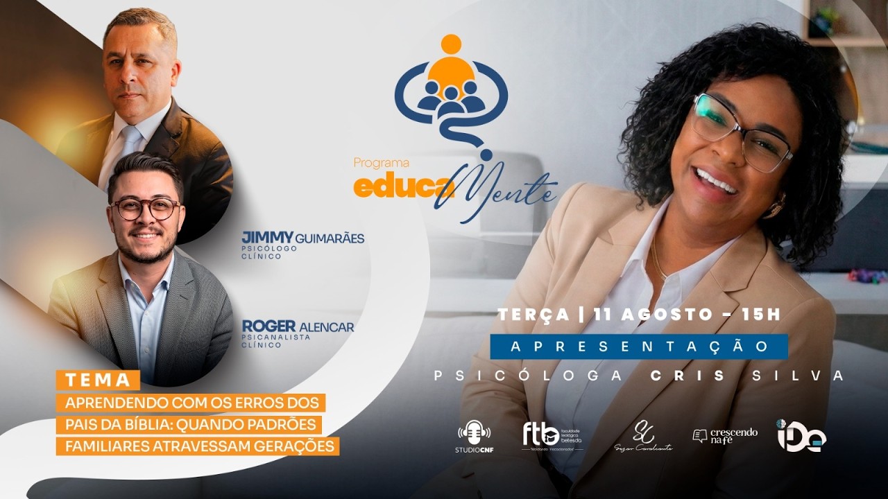 APRENDENDO COM OS ERROS DOS PAIS DA BÍBLIA: QUANDO PADRÕES FAMILIARES ATRAVESSAM GERAÇÕES!