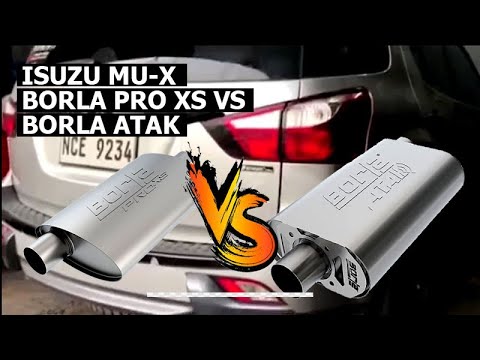 BORLA PRO XS VS BORLA ATAK