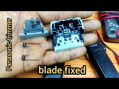 how to fixed  Panasonic trimmer  blade | panasoni ER2031k blade fix
