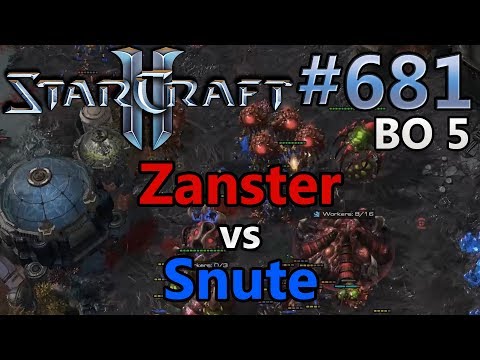 Zanster (Z) vs Snute (Z) | BO5 Part 1 | HSC XVI | Starcraft 2: Replay-Cast #681 [German]